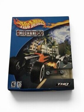 Hot Wheels 2001 MechaniX PC cd Rom Computer Game. Rare. New